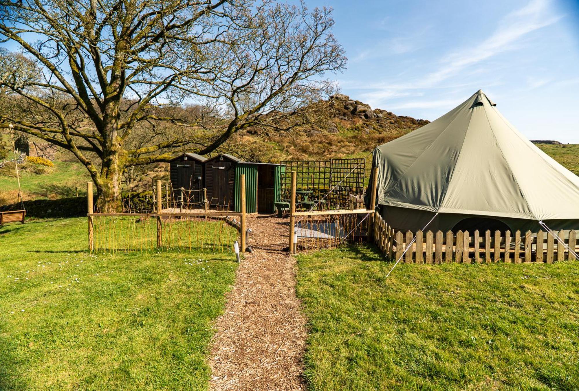 Bluebell Bell Tent The Roaches Upper Hulme Exteriér fotografie